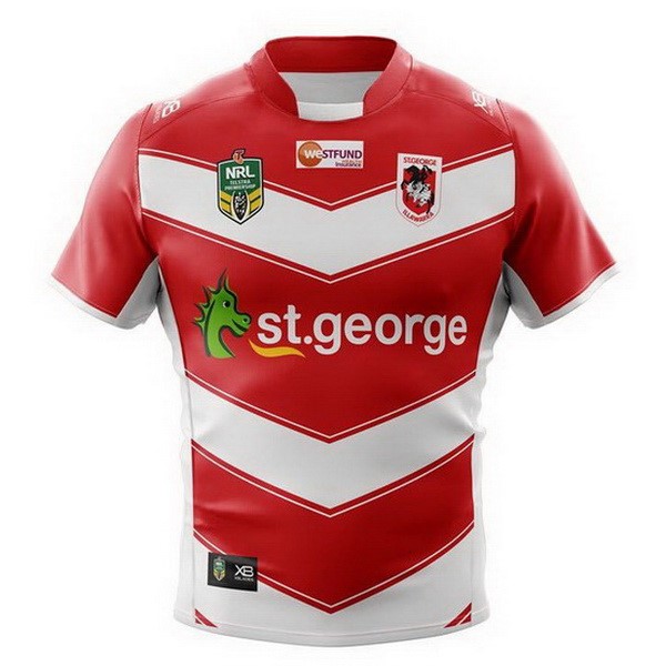 Camiseta St.George Illawarra Dragons 2ª 2018 Rojo